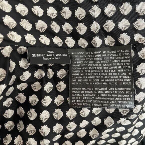 GUCCI Black Suede 100% Leather Bomber Jacket Made in Italy sz 44EU - Picture 9 of 16